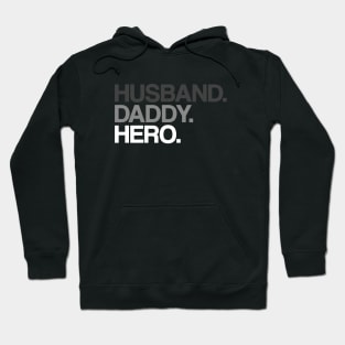 Husband daddy hero Hoodie